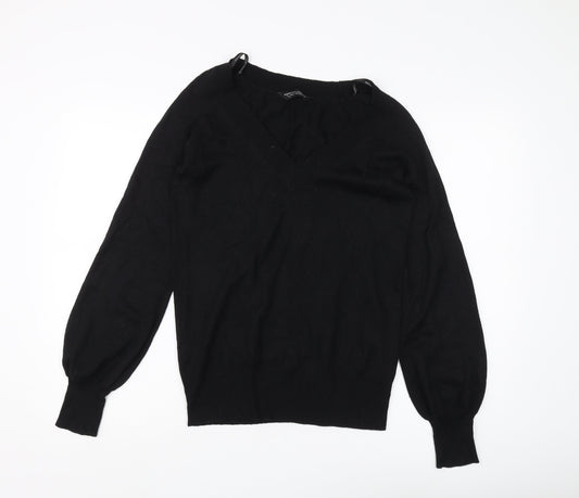 Womens UK Size 10 Dorothy Perkins Black Jumper Jumper