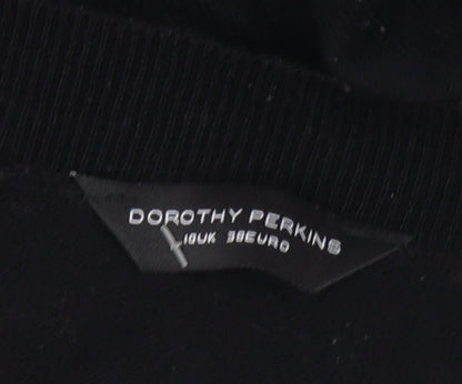 Womens UK Size 10 Dorothy Perkins Black Jumper Jumper