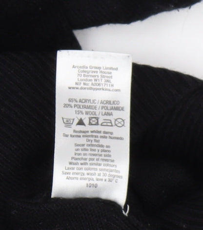 Womens UK Size 10 Dorothy Perkins Black Jumper Jumper