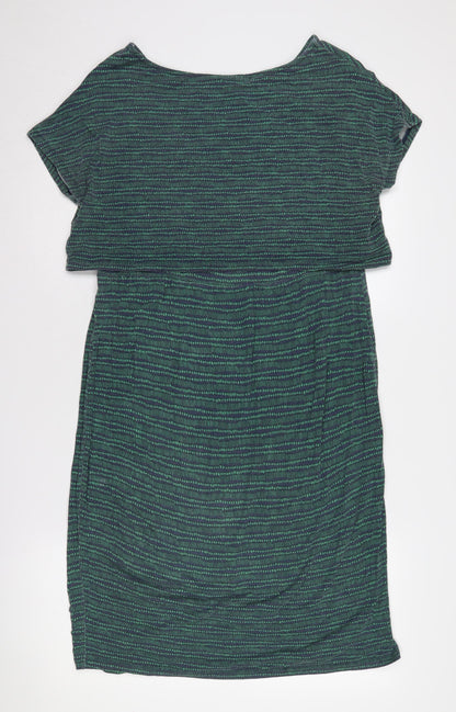 JoJo Maman Bébé Women's Green Dress, Short Sleeve, S