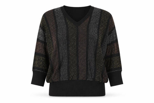 Womens UK Size 14 M&Co Multicoloured Pullover Jumper