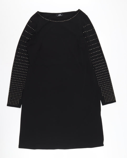 Wallis Women's Black Shift Dress Size 14
