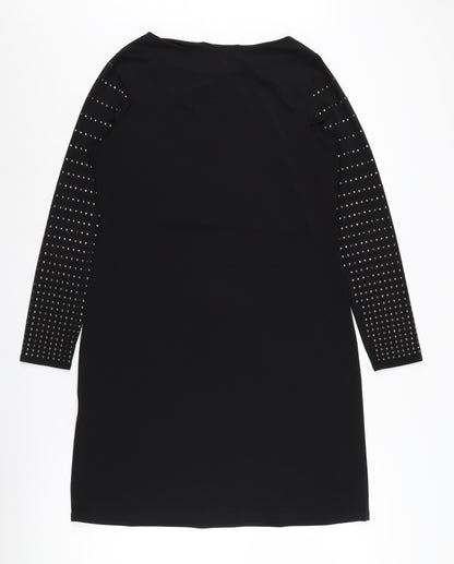 Wallis Women's Black Shift Dress Size 14