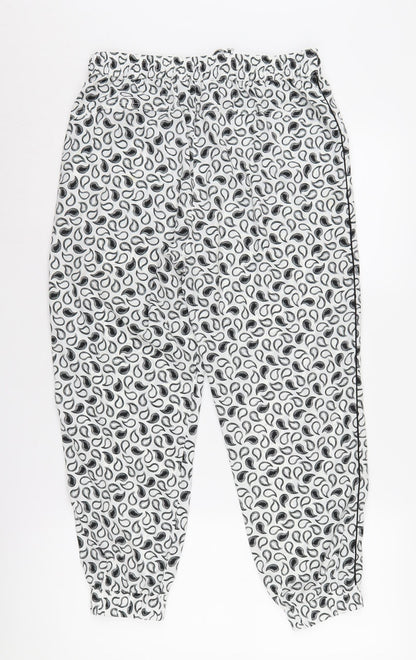 Womens UK Size 12 Capsule Relaxed Fit Jogger Multicoloured Trousers