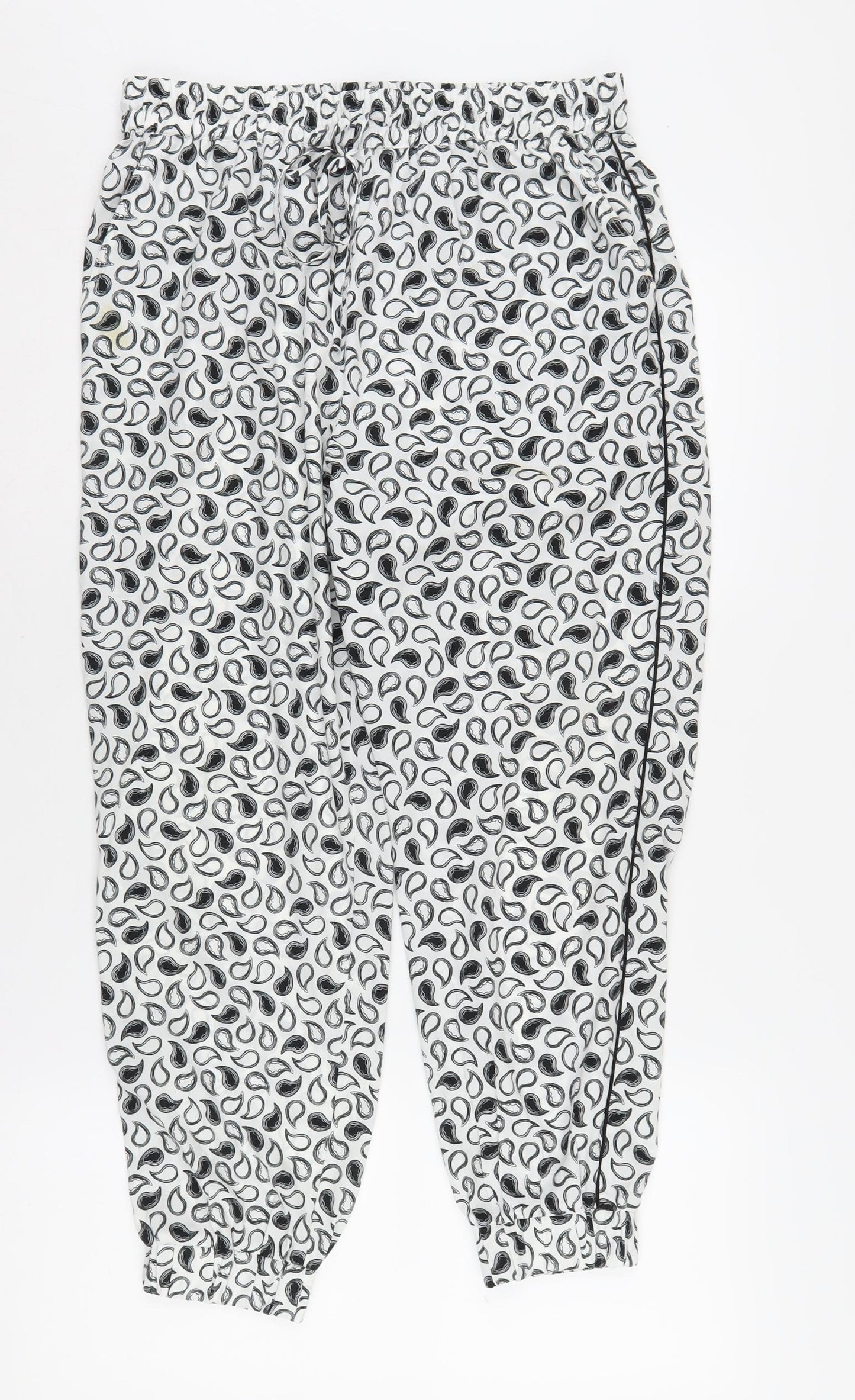 Womens UK Size 12 Capsule Relaxed Fit Jogger Multicoloured Trousers
