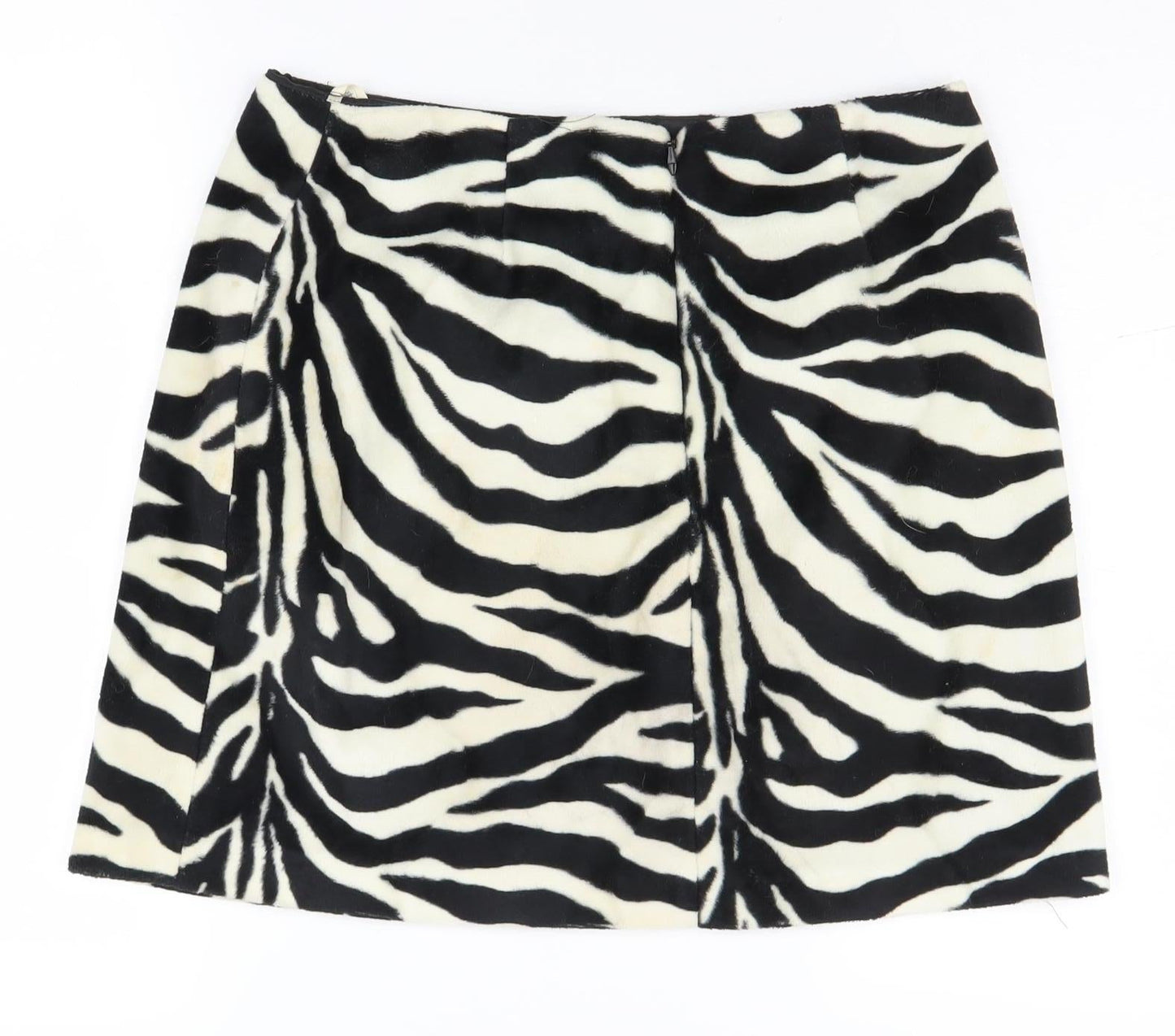 Dorothy Perkins Women's Zebra Print Pencil Skirt Size 12