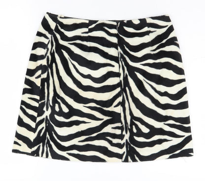 Dorothy Perkins Women's Zebra Print Pencil Skirt Size 12