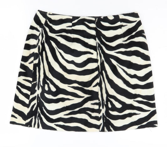 Dorothy Perkins Women's Zebra Print Pencil Skirt Size 12