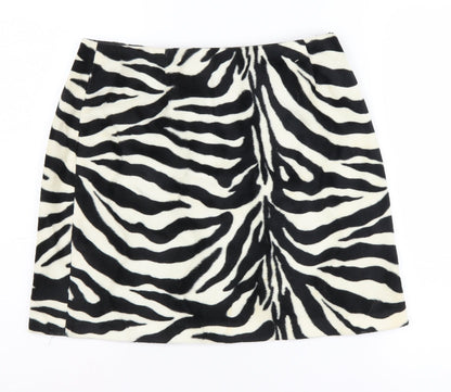Dorothy Perkins Women's Zebra Print Pencil Skirt Size 12