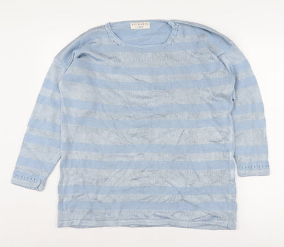 Womens UK Size L Richards Blue Pullover Jumper