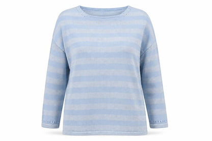 Womens UK Size L Richards Blue Pullover Jumper