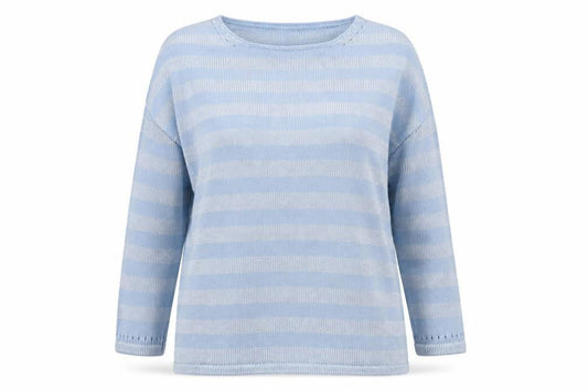 Womens UK Size L Richards Blue Pullover Jumper