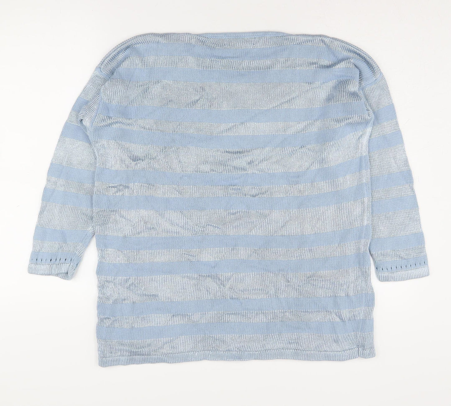 Womens UK Size L Richards Blue Pullover Jumper