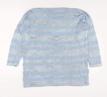 Womens UK Size L Richards Blue Pullover Jumper