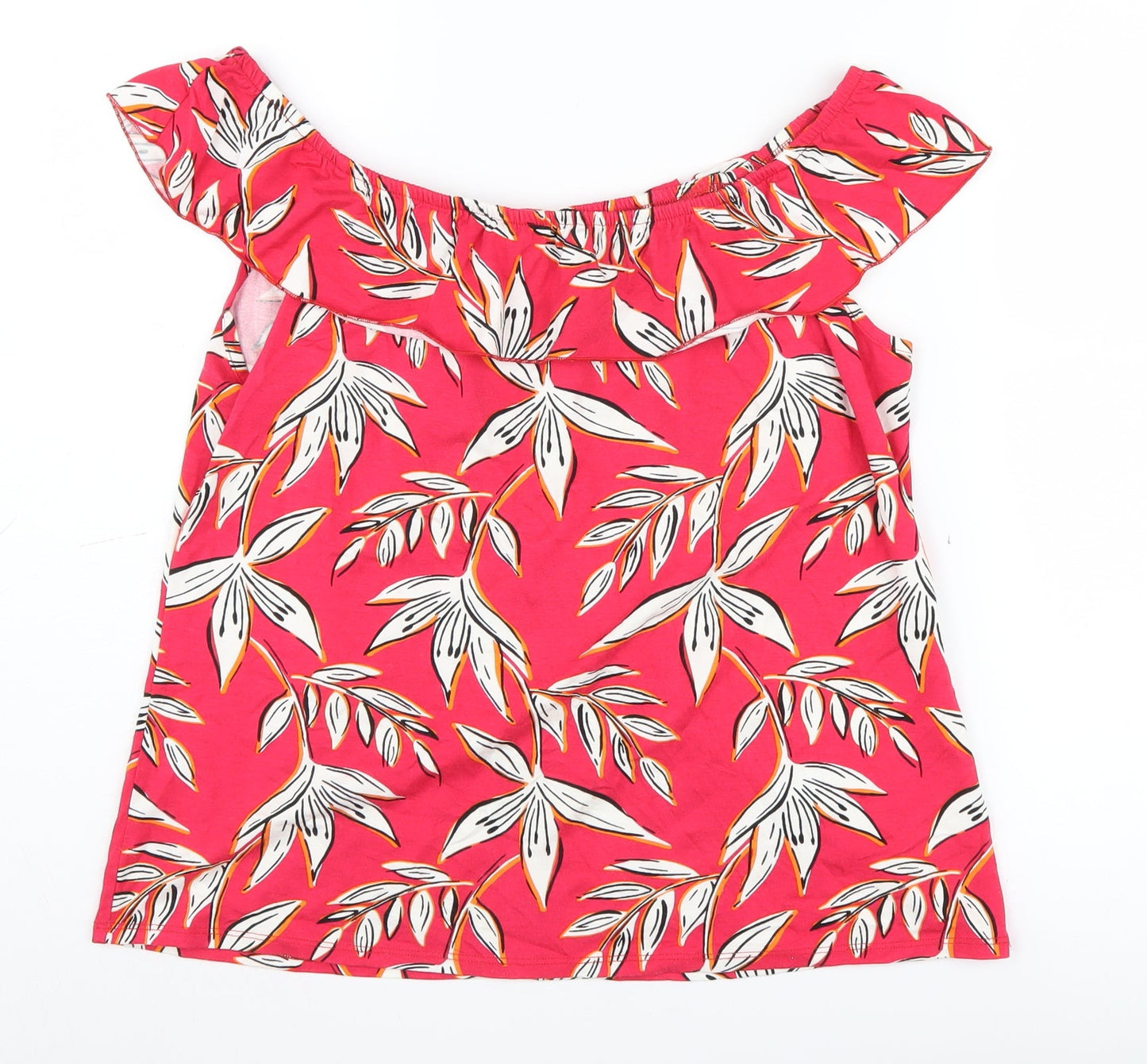 Womens UK Size 16 Roman Red Camisole Blouse