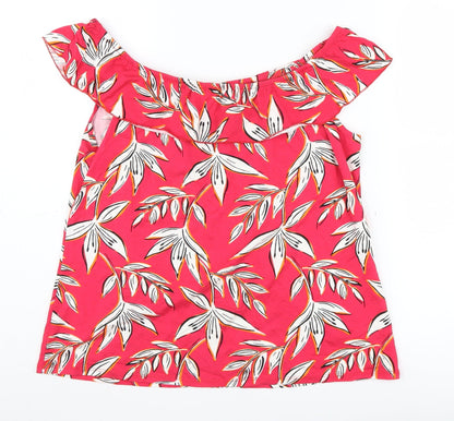 Womens UK Size 16 Roman Red Camisole Blouse