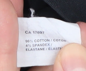 Gap Black Basic T-Shirt, Unisex Medium