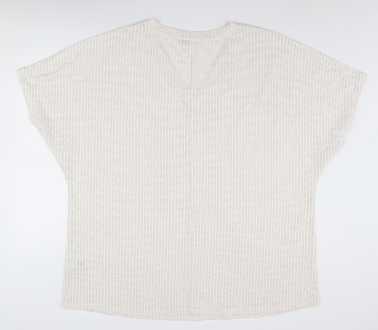 Womens UK Size 20 By Very Beige Basic Blouse