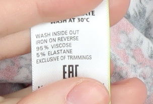 Marks and Spencer Women's Red Floral Shift Dress, Size 10
