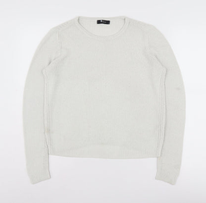 Womens UK Size 12 Marks and Spencer Ivory Pullover Jumper