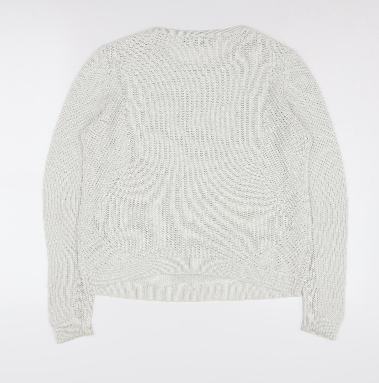 Womens UK Size 12 Marks and Spencer Ivory Pullover Jumper