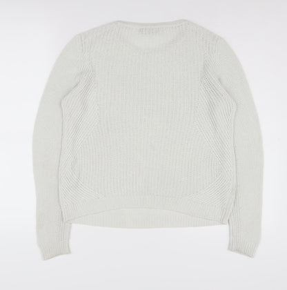 Womens UK Size 12 Marks and Spencer Ivory Pullover Jumper