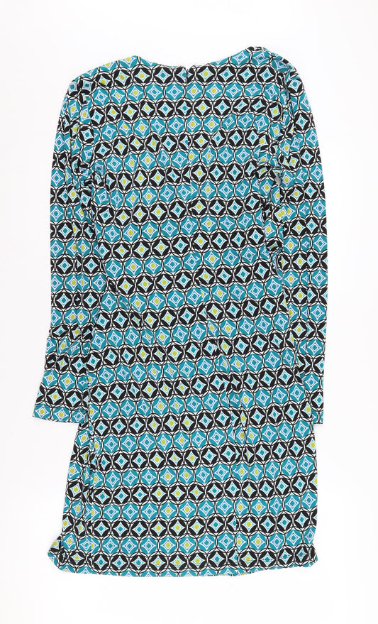 Episode Women's Geometric Dress UK 14 Multicolour