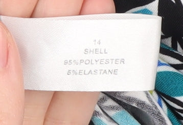 Episode Women's Geometric Dress UK 14 Multicolour