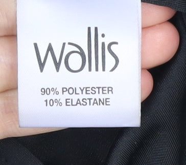 Wallis Women's Black Velvet Blazer Size 12