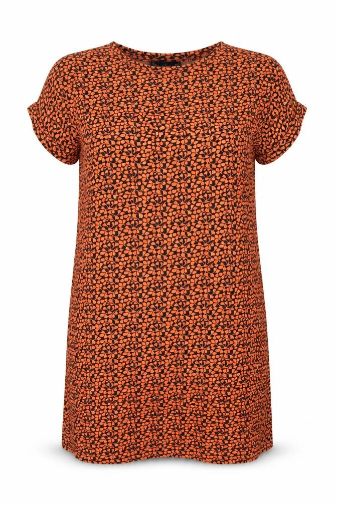 Marks & Spencer Women's Orange Shift Dress Size 16