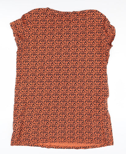 Marks and Spencer Women's Orange Shift Dress Size 16