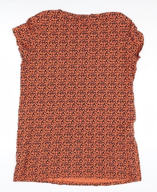 Marks and Spencer Women's Orange Shift Dress Size 16