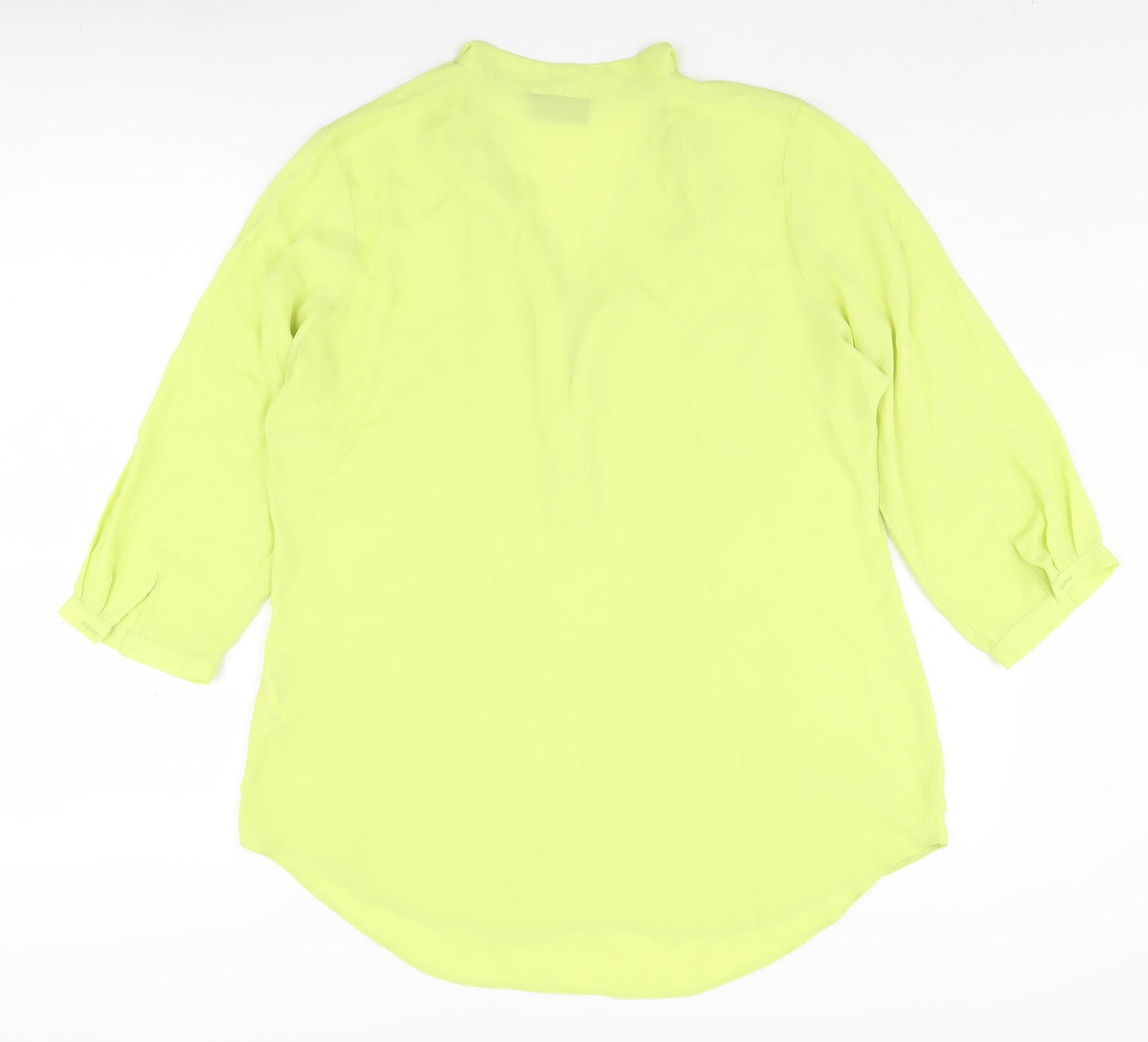 Womens UK Size M Wallis Yellow  Blouse