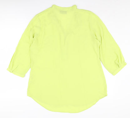 Womens UK Size M Wallis Yellow  Blouse