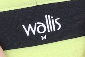 Womens UK Size M Wallis Yellow  Blouse