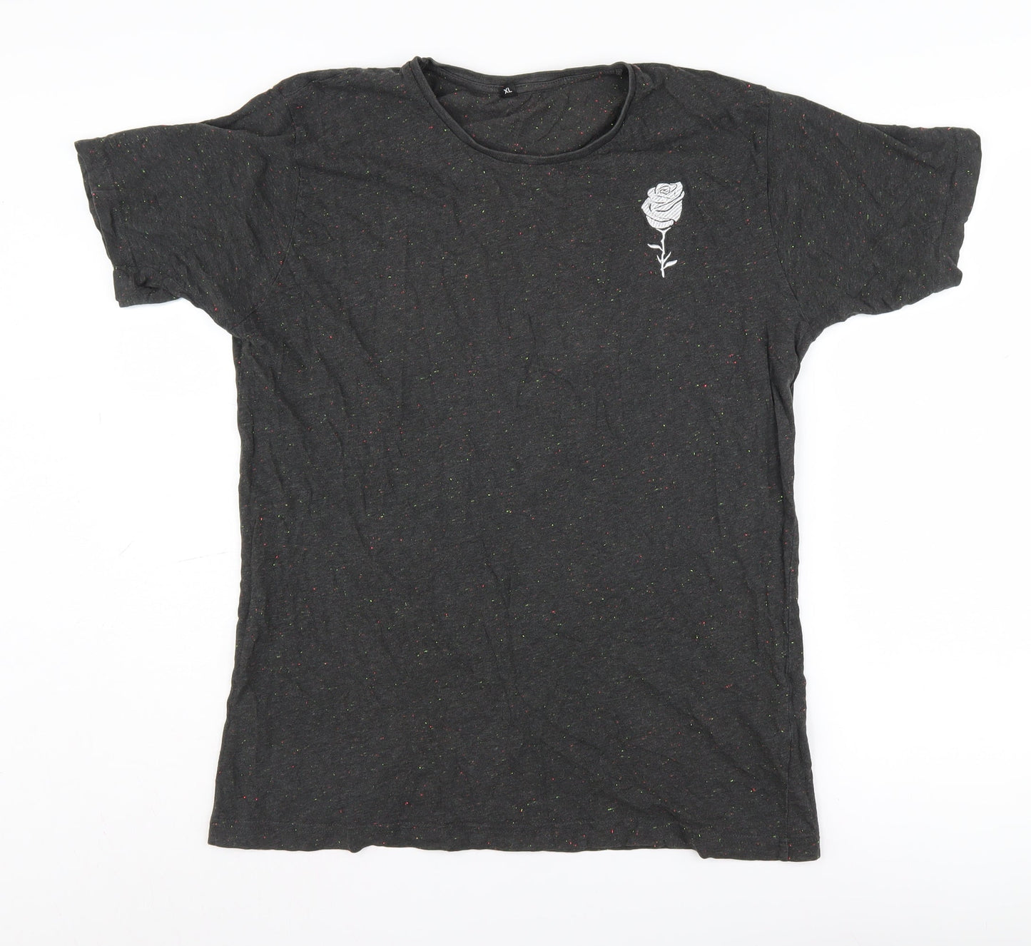 Mens UK Size XL Continental Black  T-Shirt