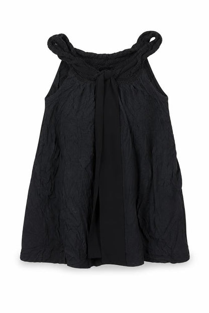 Womens UK Size XS VILA Black Basic Blouse