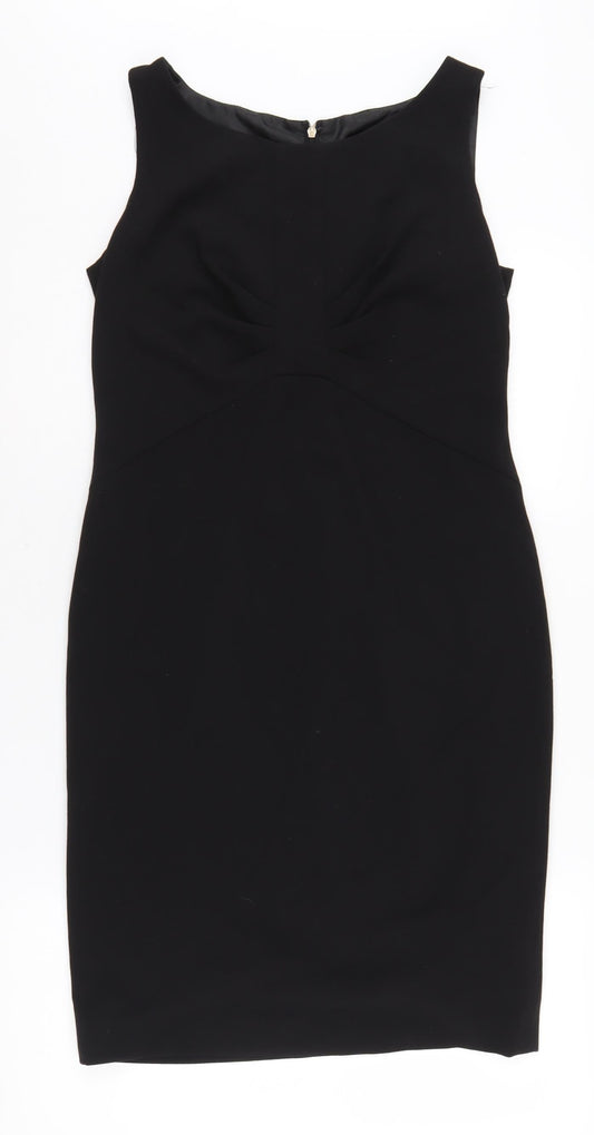 Marks and Spencer Women's Black Sheath Dress Size 12