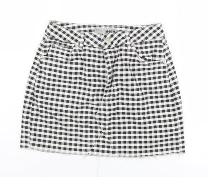 Womens UK Size 10 Topshop Mini Denim Skirt