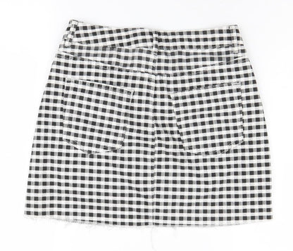 Womens UK Size 10 Topshop Mini Denim Skirt