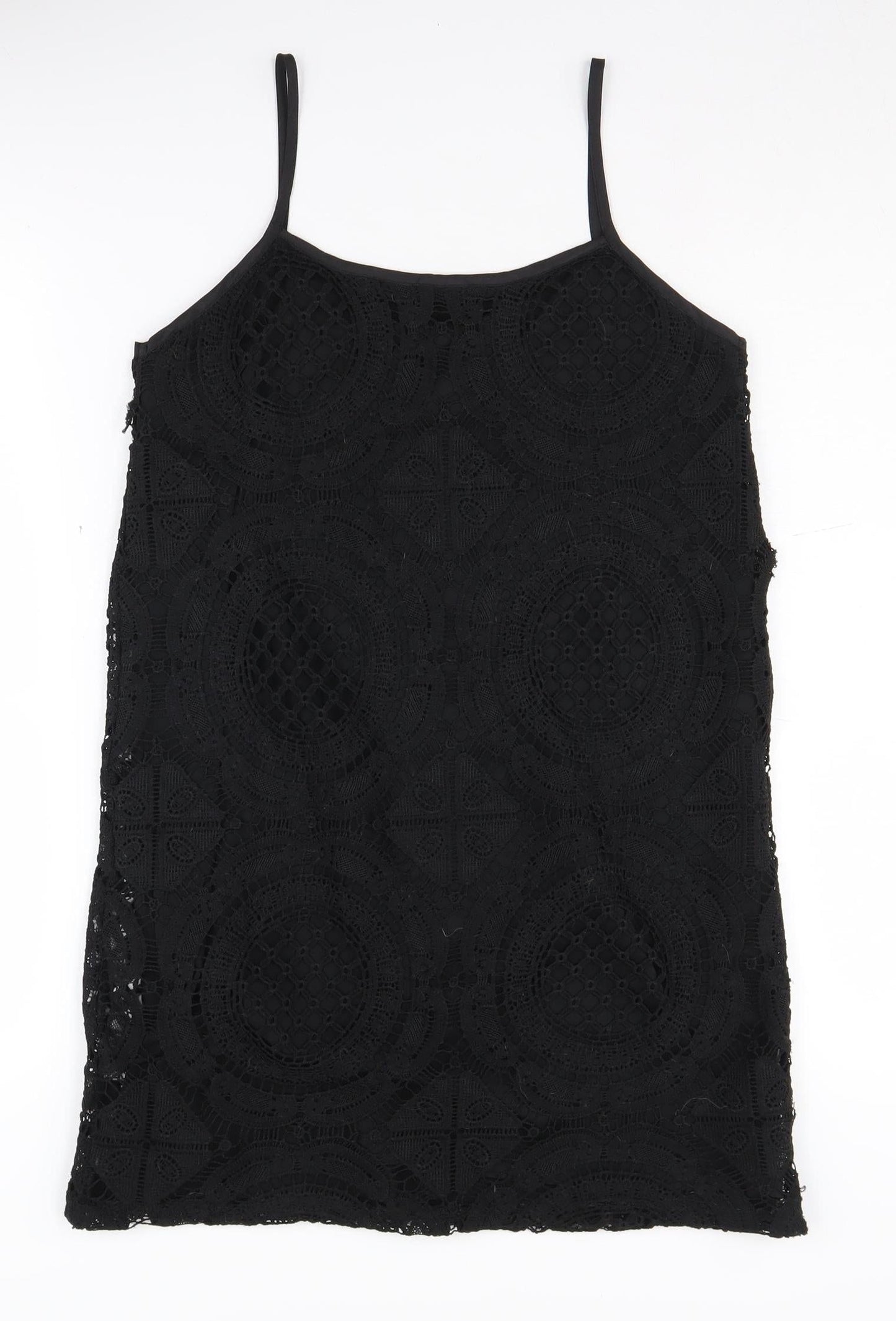 Boohoo Women's Black Size 8 Slip Dress