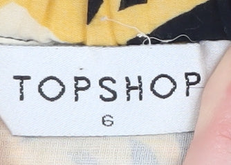 Womens UK Size 6 Topshop Peasant  Skirt
