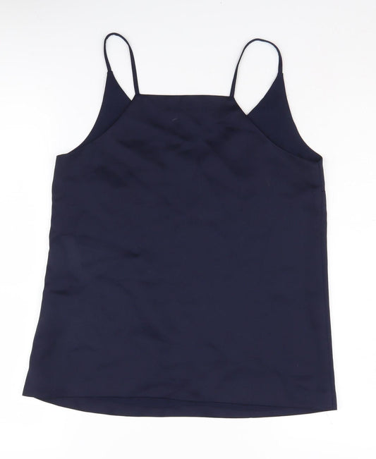 Womens UK Size 10 Oasis Blue Camisole Tank