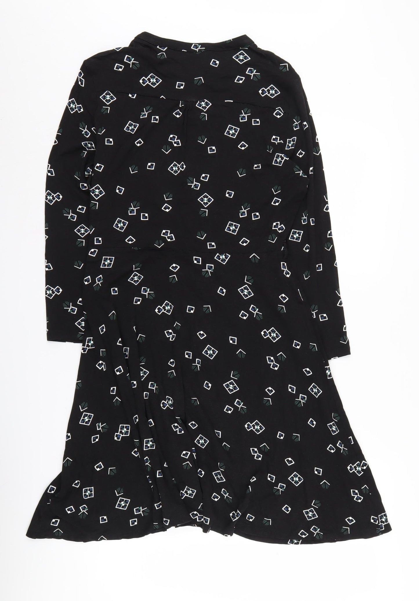 Dorothy Perkins Women's Black Shirt Dress UK 14