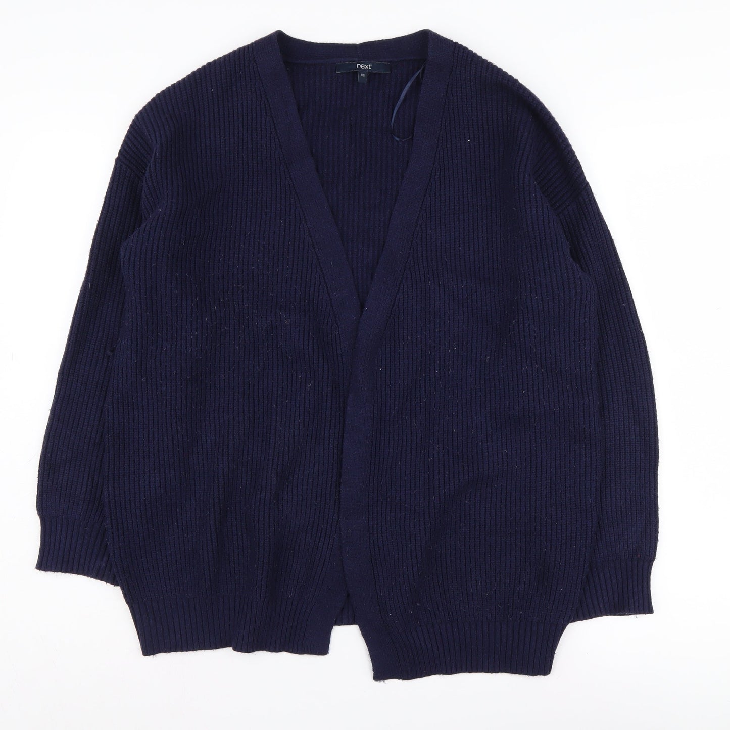 Womens UK Size XS NEXT Blue Cardigan Jumper