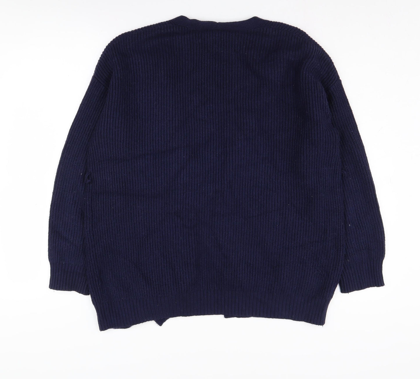 Womens UK Size XS NEXT Blue Cardigan Jumper
