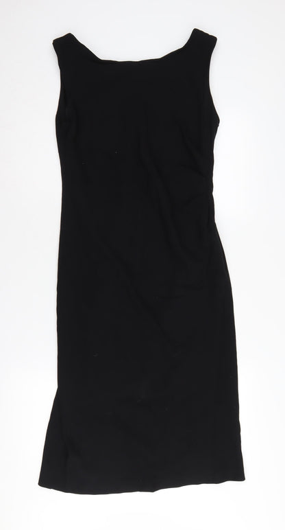 Marks and Spencer Women's Black Sheath Dress, Size 12