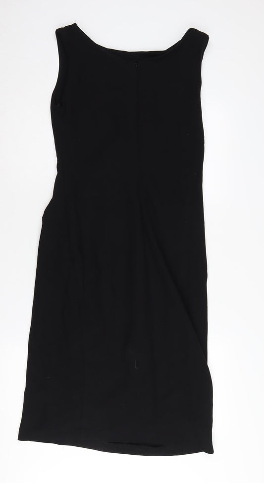 Marks and Spencer Women's Black Sheath Dress, Size 12