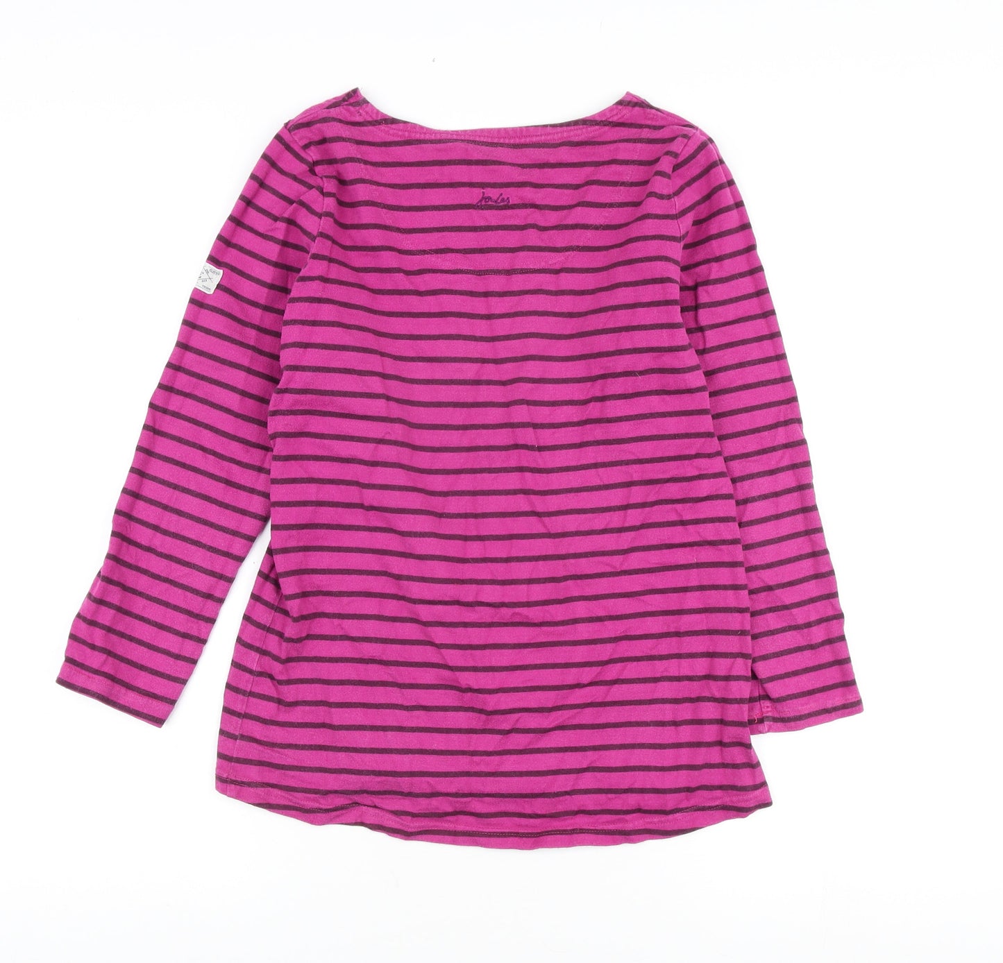 Womens UK Size S Joules Purple Basic T-Shirt