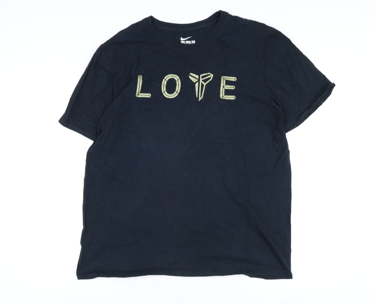 Unisex Adults UK Size XL Nike Black Basic T-Shirt